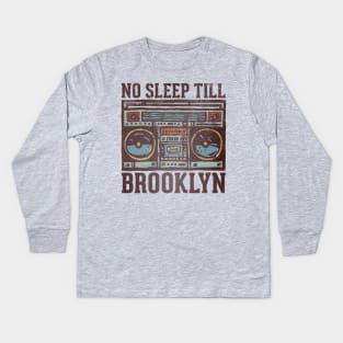 No Sleep Kids Long Sleeve T-Shirt